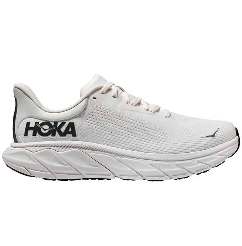 Hoka One One Men's Arahi 7 Blanc De Blanc/Steel Wool